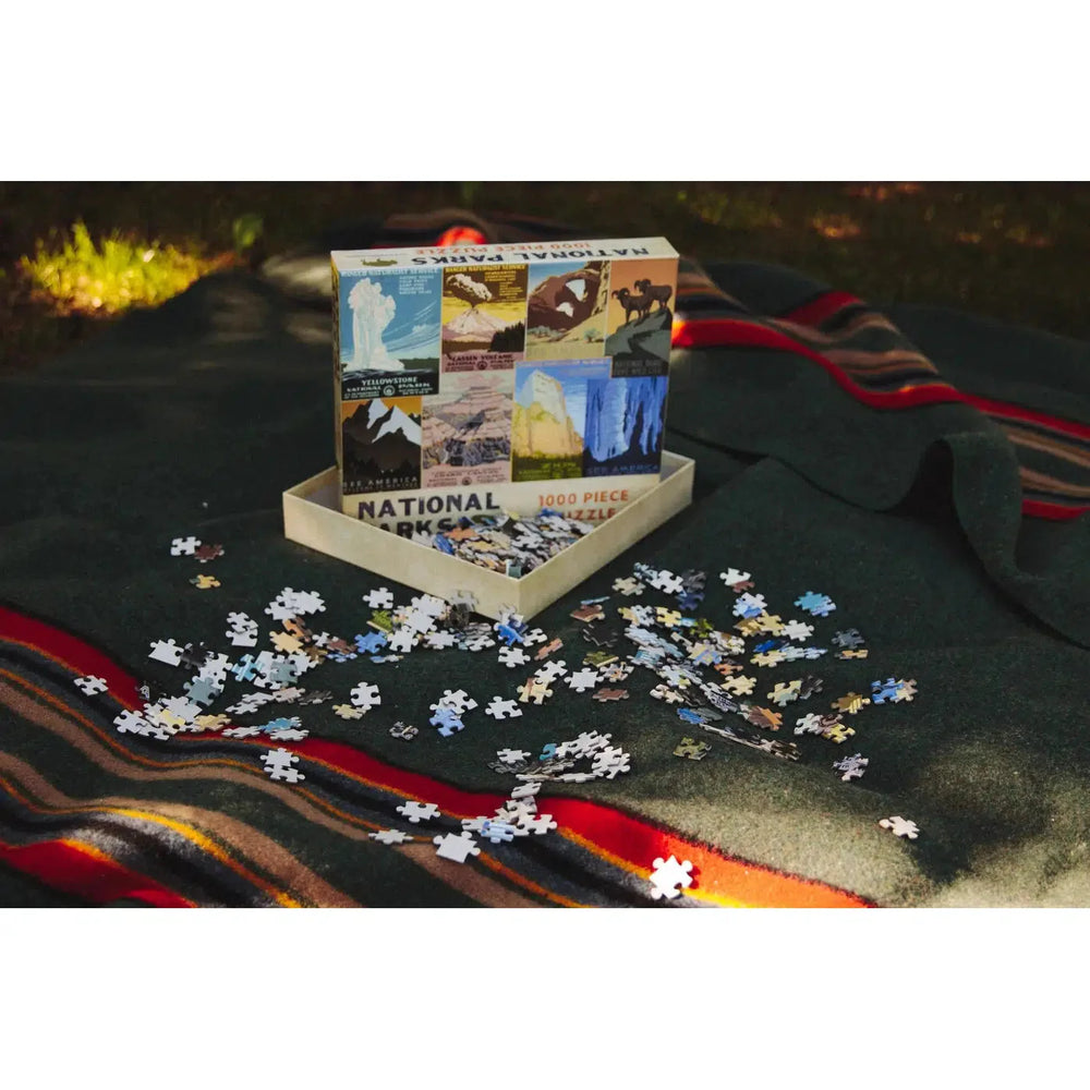 National Parks 1000 Piece Jigsaw Puzzle Gibbs Smith (ONLINE ORDER ONLY)