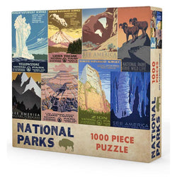 National Parks 1000 Piece Jigsaw Puzzle Gibbs Smith (ONLINE ORDER ONLY)