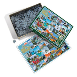 National Parks & Reserves of Canada 1000 Piece Jigsaw Puzzle Cobble Hill (ONLINE ORDER ONLY)