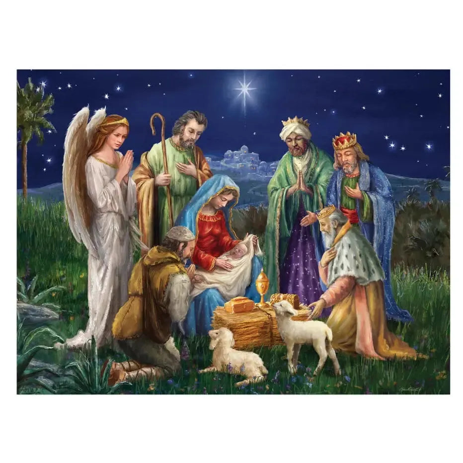 Nativity 500 Piece Soft Touch Jigsaw Puzzle Crown Point
