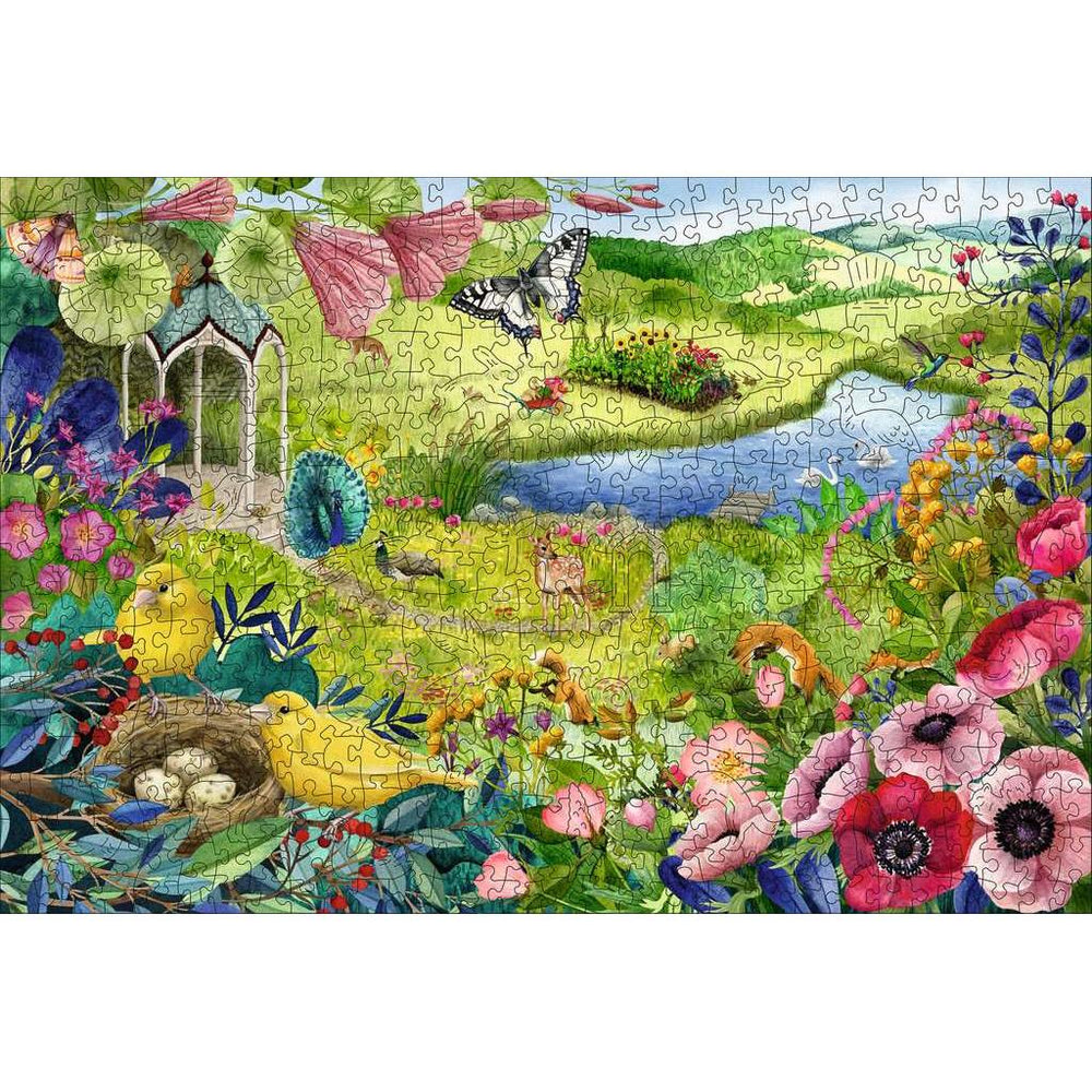 Nature Garden 500 Piece Wood Jigsaw Puzzle Ravensburger (ONLINE ORDER ONLY)