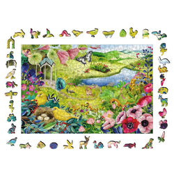 Nature Garden 500 Piece Wood Jigsaw Puzzle Ravensburger (ONLINE ORDER ONLY)