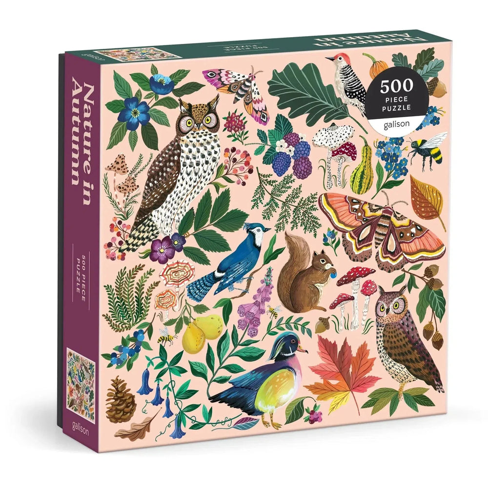 Nature in Autumn 500 Piece Jigsaw Puzzle Galison (ONLINE ORDER ONLY)