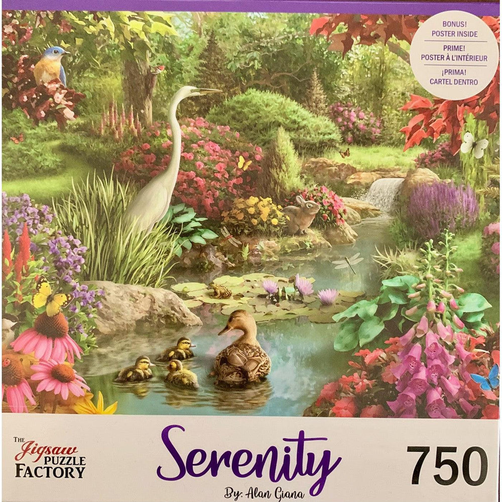 Nature's Embrace Serenity 750 Piece Jigsaw Puzzle Leap Year (ONLINE ORDER ONLY)