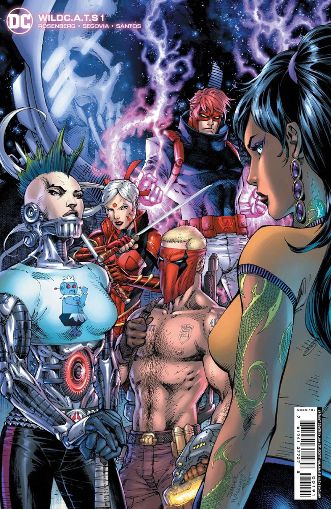 Wildcats #1 B Jim Lee Card Stock Variant (11/08/2022) Dc (ONLINE ORDER ONLY)