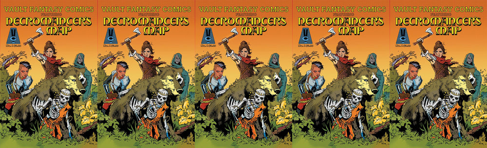 NECROMANCERS MAP #1 B Nathan Gooden Fantasy Quarterly Elfquest 1 Homage Variant (08/28/2019) VAULT (ONLINE ORDER ONLY)