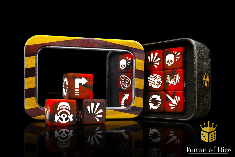 Bloody Wreck Dice - Vehicle Damage Set (ONLINE ORDER ONLY)