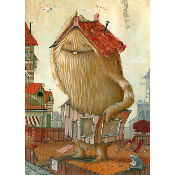 Neighbourhood Zozoville 1000 Piece Jigsaw Puzzle Heye (ONLINE ORDER ONLY)