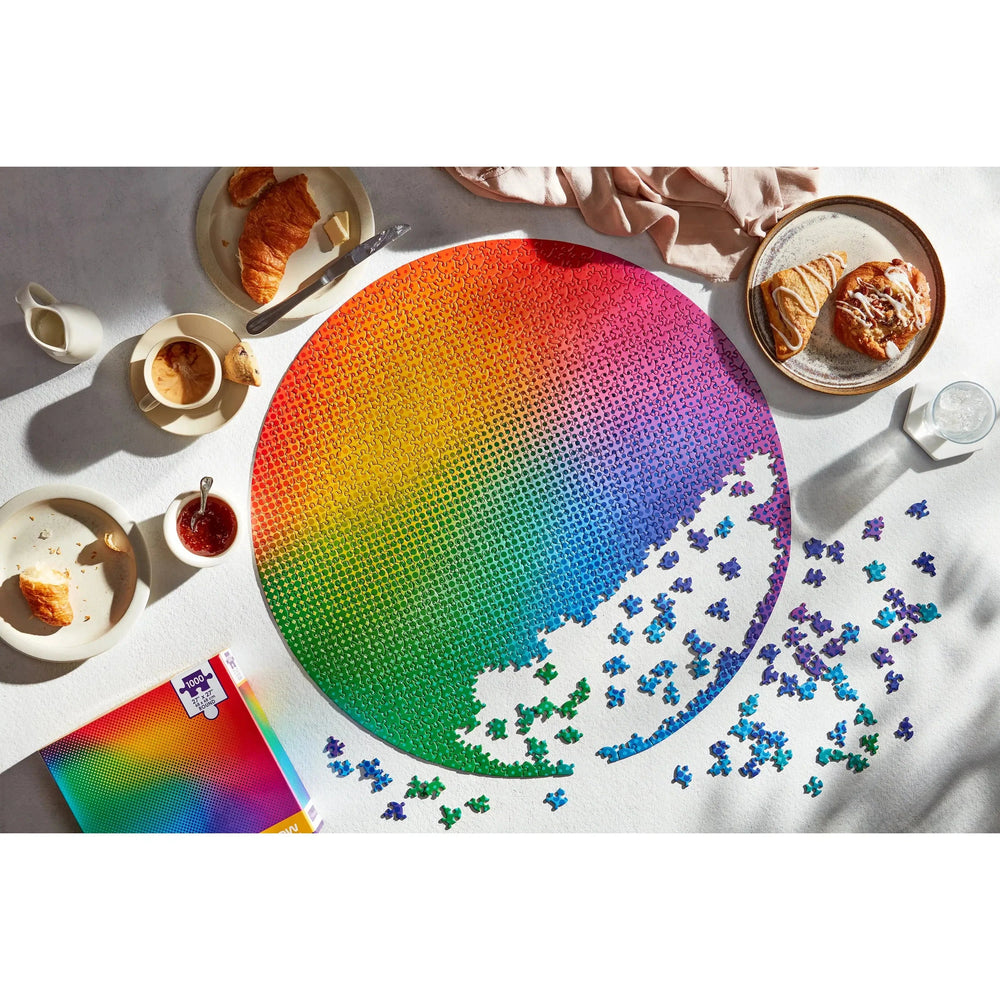 Neon Rainbow 1000 Piece Round Jigsaw Puzzle Parragon (ONLINE ORDER ONLY)