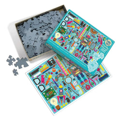 Nerdy Junk Drawer 350 Piece Family Jigsaw Puzzle Cobble Hill (ONLINE ORDER ONLY)