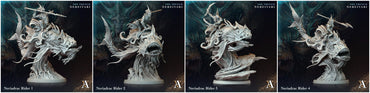 3D Printed Archvillain Games Neriadrac Rider The Trench Nereivari Archvillain Society Vol XXXV 28 32mm D&D (Online Only)