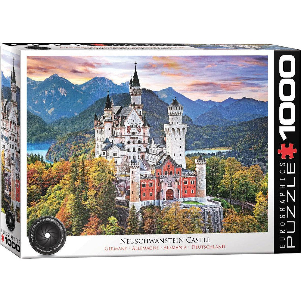 Neuschwanstein Castle Germany 1000 Piece Jigsaw Puzzle Eurographics (ONLINE ORDER ONLY)