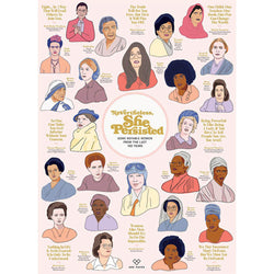 Nevertheless She Persisted 1000 Piece Jigsaw Puzzle Cobble Hill (ONLINE ORDER ONLY)