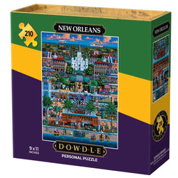 New Orleans 210 Piece Jigsaw Puzzle Dowdle (ONLINE ORDER ONLY)