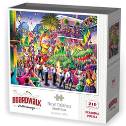 New Orleans Mardi Gras 210 Piece Jigsaw Puzzle Boardwalk (ONLINE ORDER ONLY)