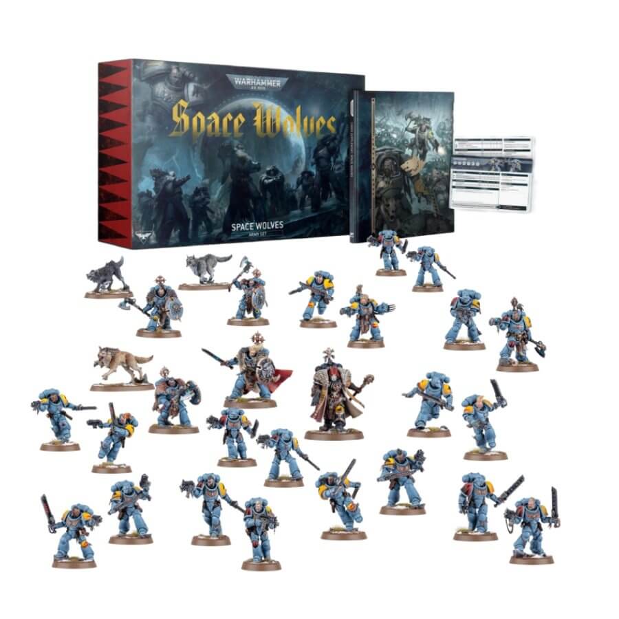 Warhammer 40k - Space Wolves - Army Set (Online Order Only)