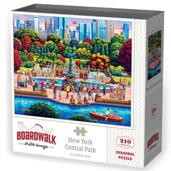 New York Central Park 210 Piece Jigsaw Puzzle Boardwalk (ONLINE ORDER ONLY)