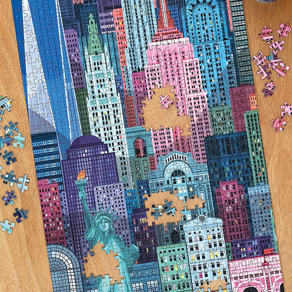 New York City 1000 Piece Jigsaw Puzzle Fred (ONLINE ORDER ONLY)