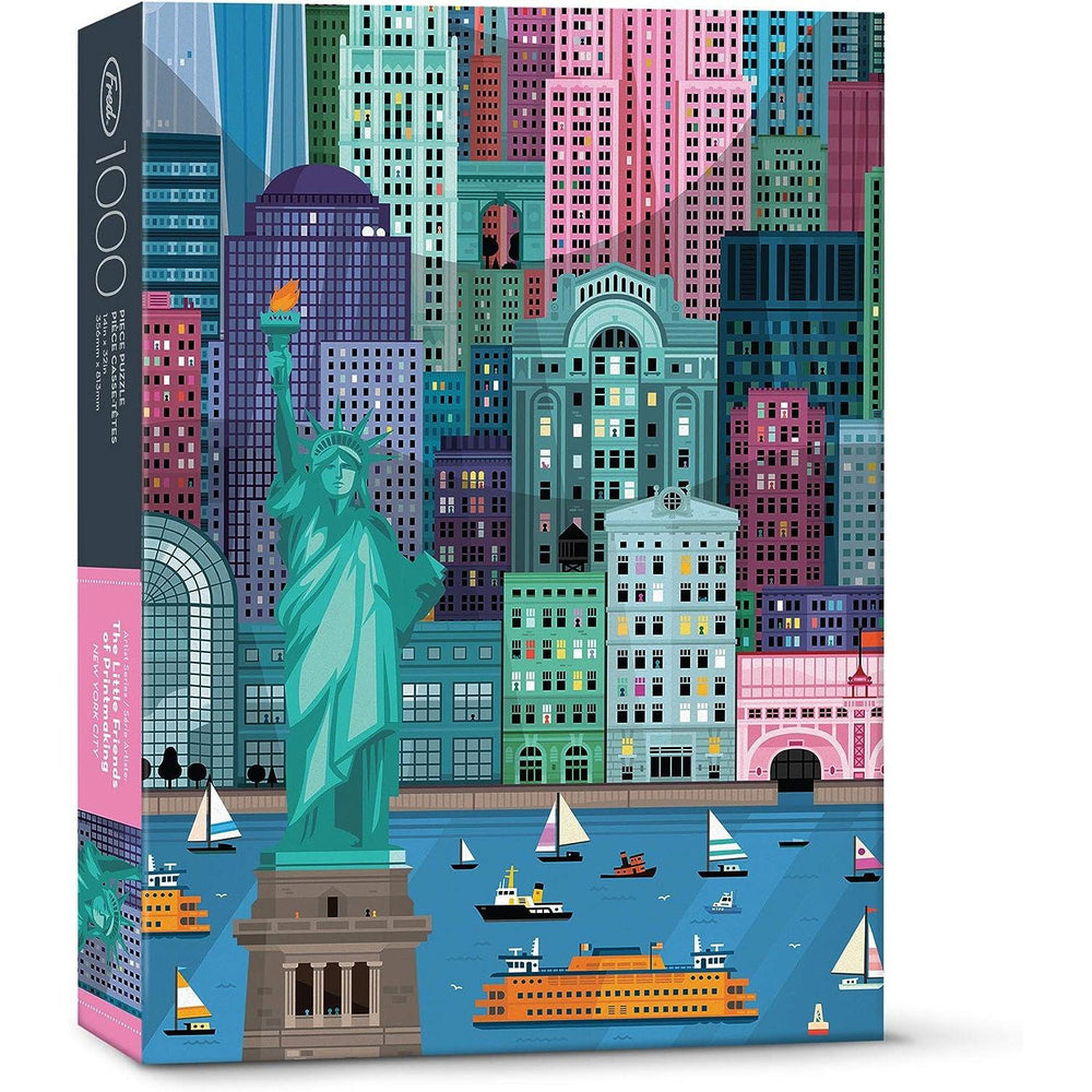 New York City 1000 Piece Jigsaw Puzzle Fred (ONLINE ORDER ONLY)