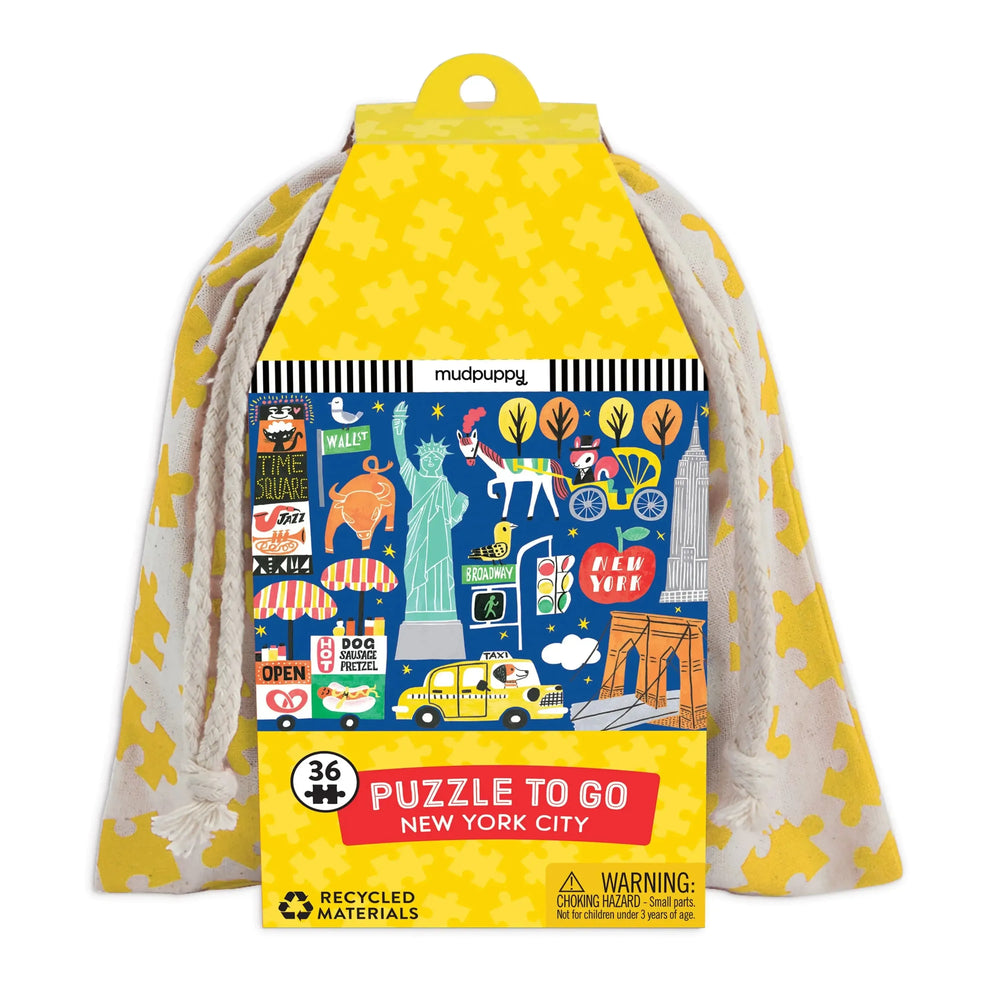 New York City 36 Piece Mini Jigsaw Puzzle Mudpuppy