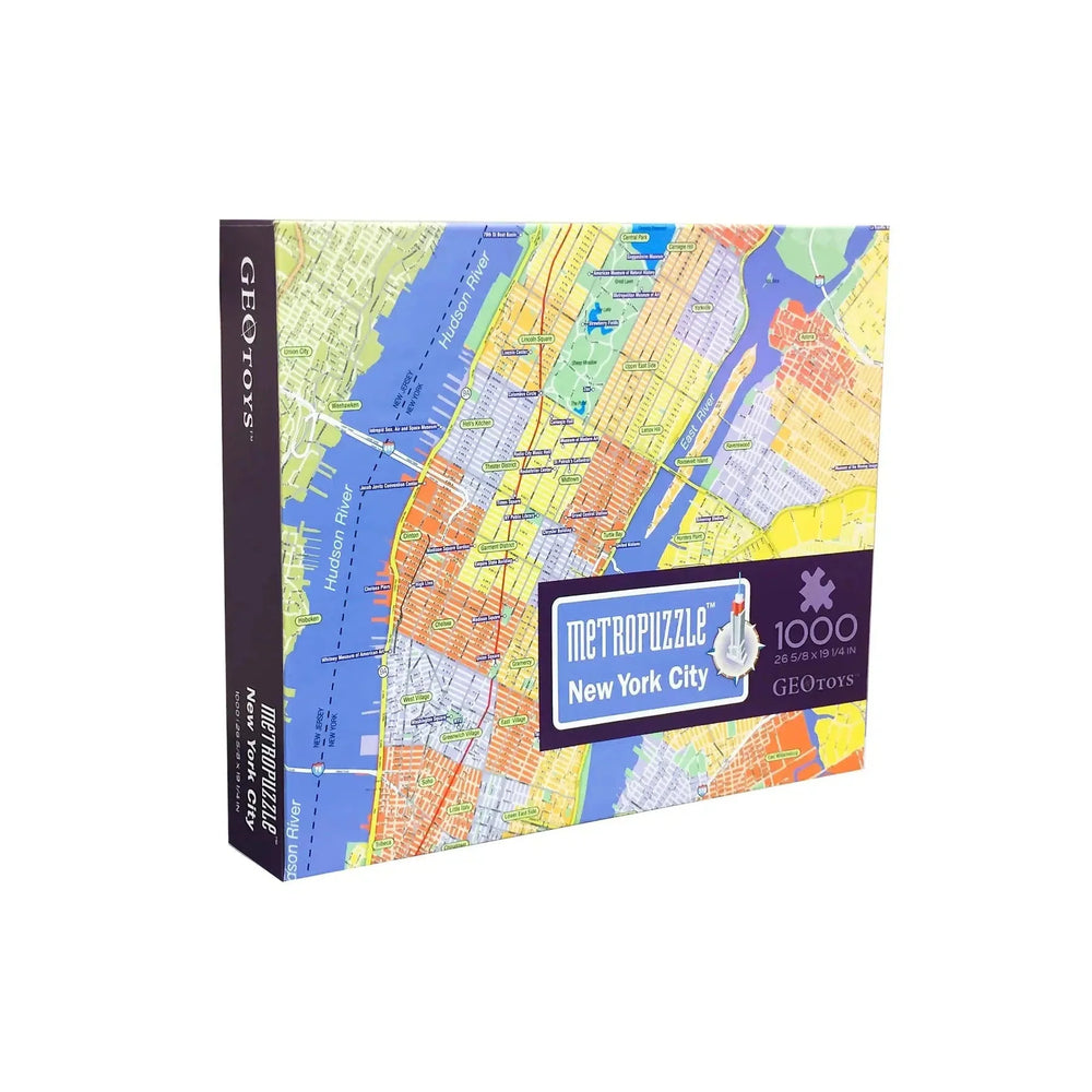 New York City Metropuzzle 1000 Piece Jigsaw Puzzle Geotoys (ONLINE ORDER ONLY)