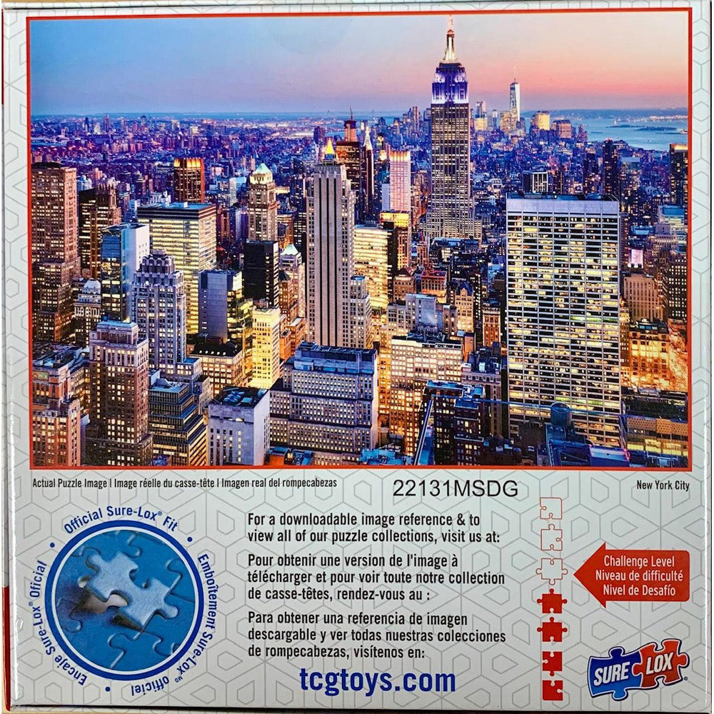New York City Puzzler's Choice 500 Piece Jigsaw Puzzle Sure Lox (ONLINE ORDER ONLY)