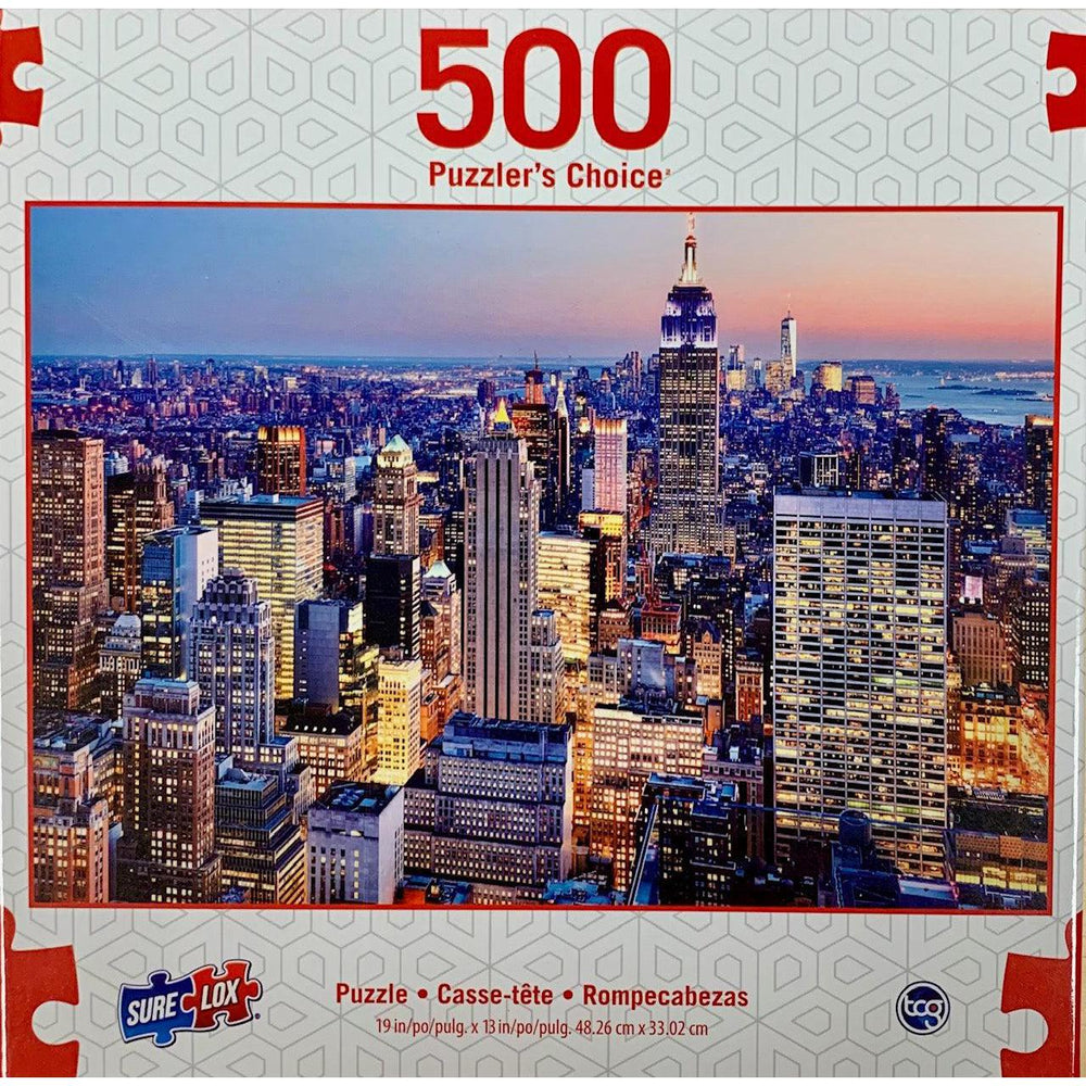 New York City Puzzler's Choice 500 Piece Jigsaw Puzzle Sure Lox (ONLINE ORDER ONLY)