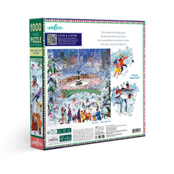 New York City Skaters 1000 Piece Jigsaw Puzzle eeBoo (ONLINE ORDER ONLY)