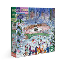 New York City Skaters 1000 Piece Jigsaw Puzzle eeBoo (ONLINE ORDER ONLY)