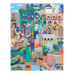 New York, New York! City Life 1000 Piece Jigsaw Puzzle Ridley (ONLINE ORDER ONLY)