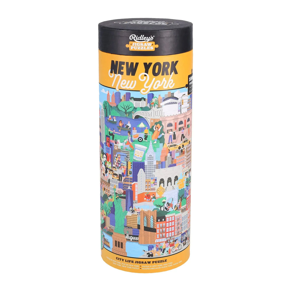 New York, New York! City Life 1000 Piece Jigsaw Puzzle Ridley (ONLINE ORDER ONLY)