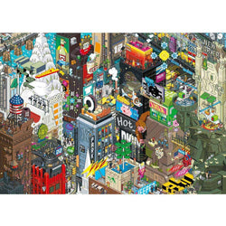 New York Quest Pixorama 1000 Piece Jigsaw Puzzle Heye (ONLINE ORDER ONLY)