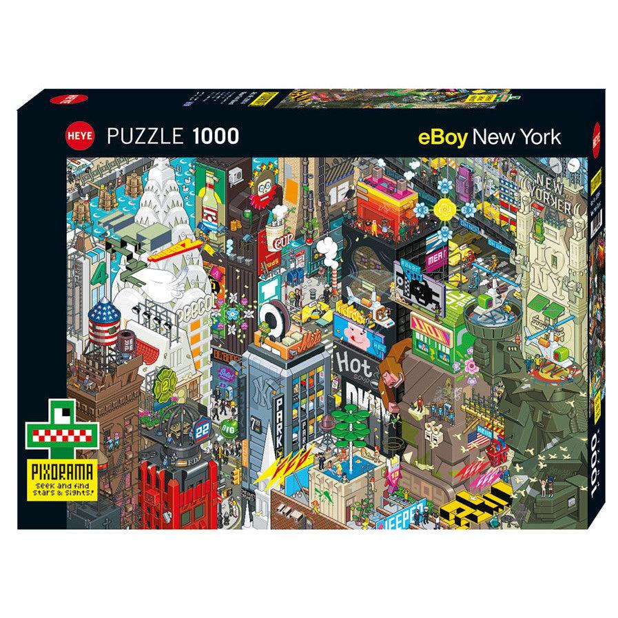 New York Quest Pixorama 1000 Piece Jigsaw Puzzle Heye (ONLINE ORDER ONLY)