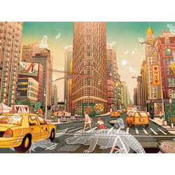 New York Underdogs by Victo Ngai 750 Piece Jigsaw Puzzle NYPC