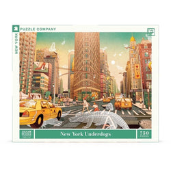 New York Underdogs by Victo Ngai 750 Piece Jigsaw Puzzle NYPC