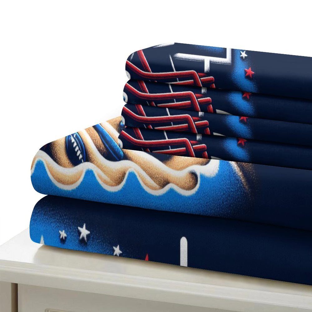 New England Patriots Bedding Set Duvet Cover Without Filler (Online Order Only)