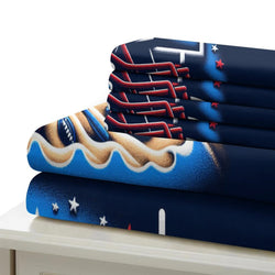 New England Patriots Bedding Set Duvet Cover Without Filler (Online Order Only)