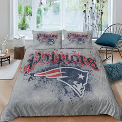 New England Patriots Bedding Set Duvet Cover Without Filler (Online Order Only)