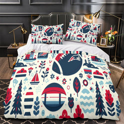 New England Patriots Bedding Set Duvet Cover Without Filler (Online Order Only)