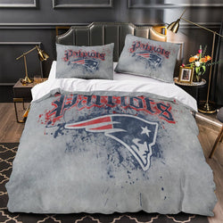 New England Patriots Bedding Set Duvet Cover Without Filler (Online Order Only)