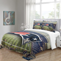 New England Patriots Bedding Set Duvet Cover Without Filler (Online Order Only)