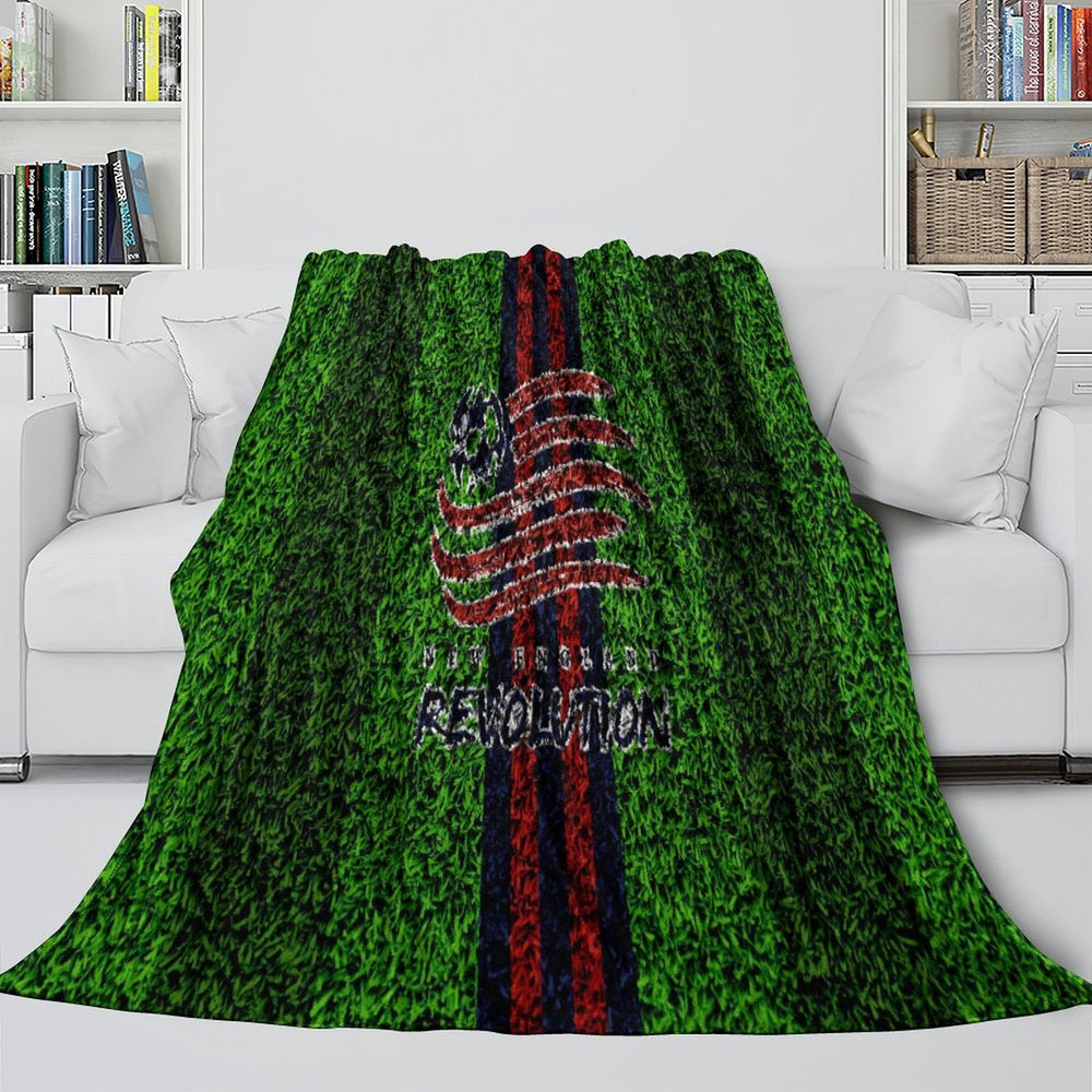 New England Revolution Blanket Flannel Fleece Throw Room Decoration (Online Order Only)