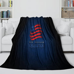 New England Revolution Blanket Flannel Fleece Throw Room Decoration (Online Order Only)