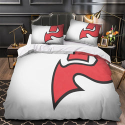 New Jersey Devils Bedding Set Quilt Duvet Cover Without Filler (Online Order Only)