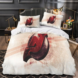 New Jersey Devils Bedding Set Quilt Duvet Cover Without Filler (Online Order Only)