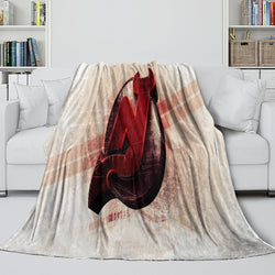 New Jersey Devils Blanket Flannel Throw Kids Room Decoration (Online Order Only)