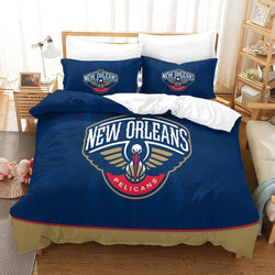 New Orleans Pelicans Bedding Set Duvet Cover Without Filler (Online Order Only)