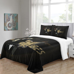 New Orleans Saints Bedding Set Duvet Cover Without Filler (Online Order Only)