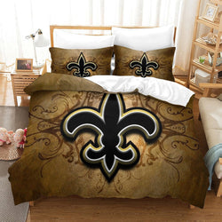 New Orleans Saints Bedding Set Duvet Cover Without Filler (Online Order Only)