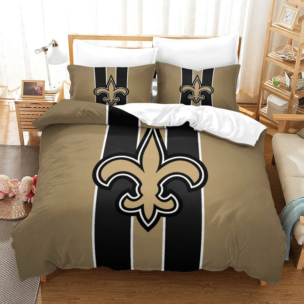 New Orleans Saints Bedding Set Duvet Cover Without Filler (Online Order Only)